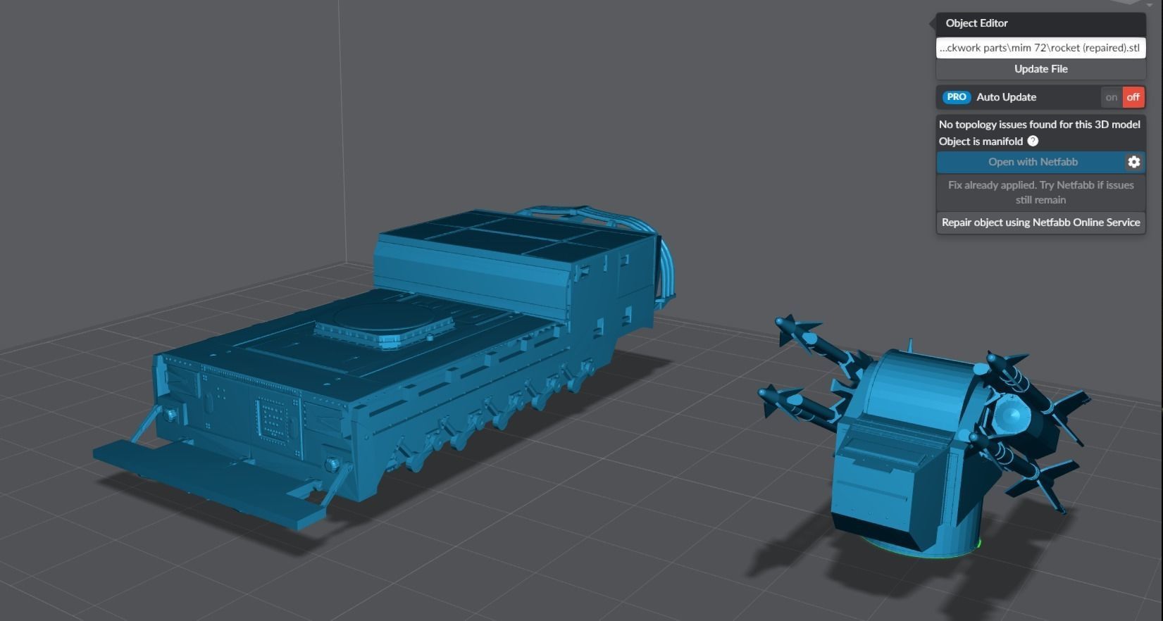 Mim 72 Chaparral Scale model 3D print model_5