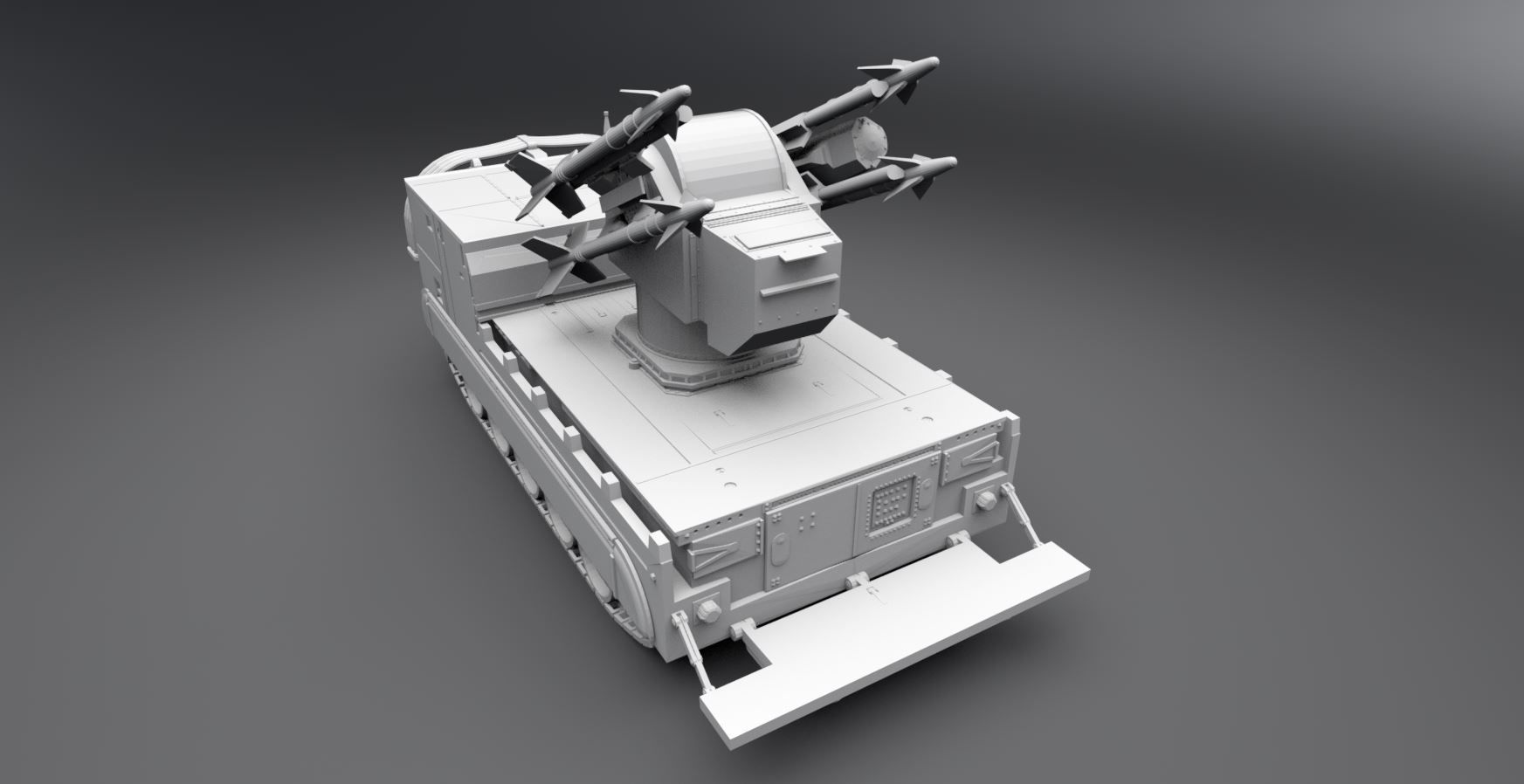 Mim 72 Chaparral Scale model 3D print model_4