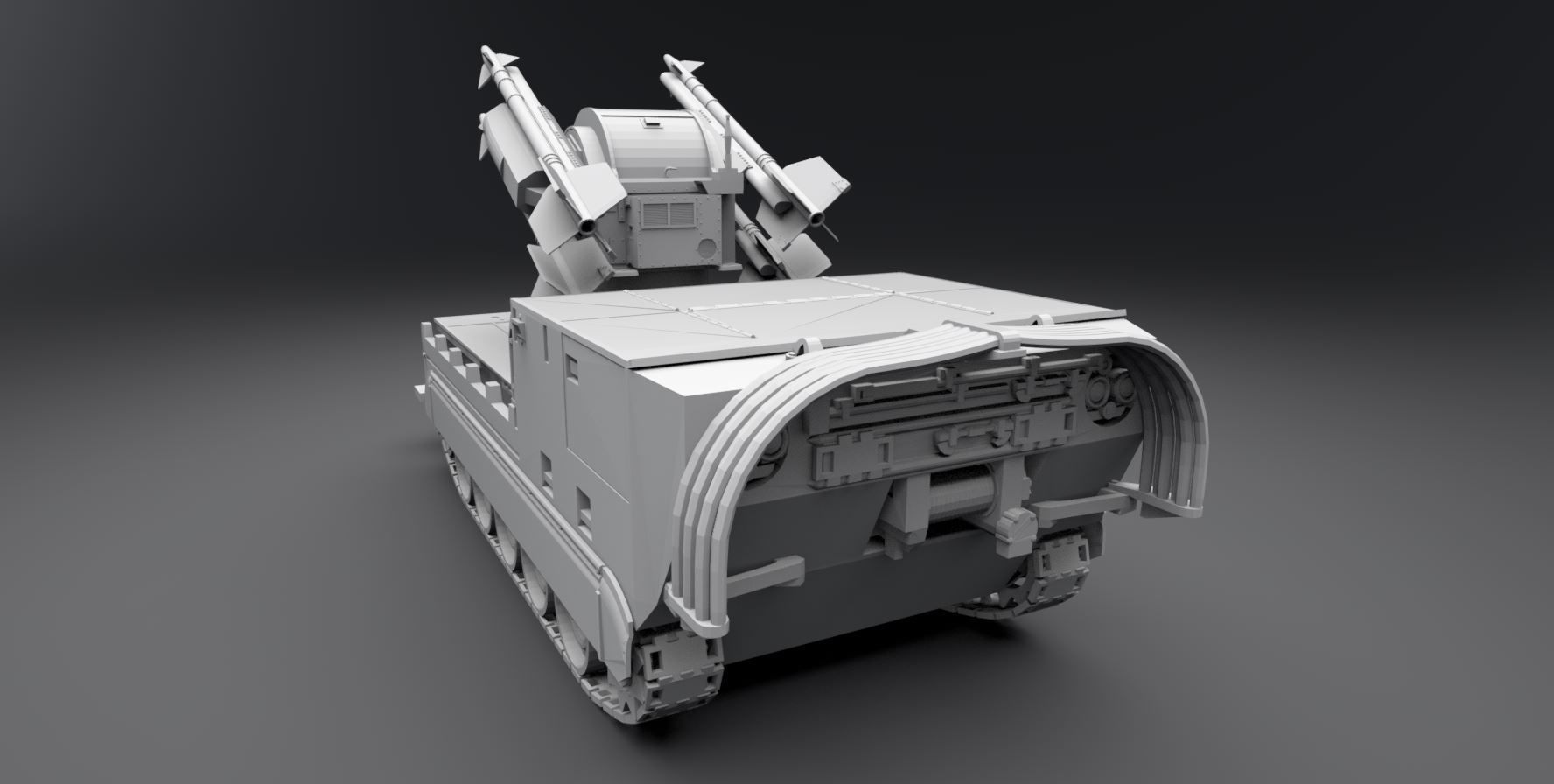 Mim 72 Chaparral Scale model 3D print model_2