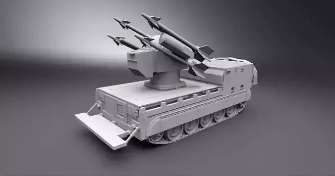 Mim 72 Chaparral Scale model 3D print model