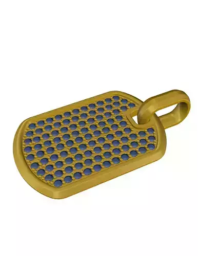 Diamond Dog Tag