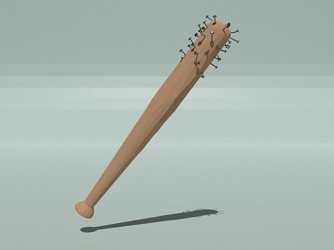 Low poly weapon Bit Low-poly 3D model