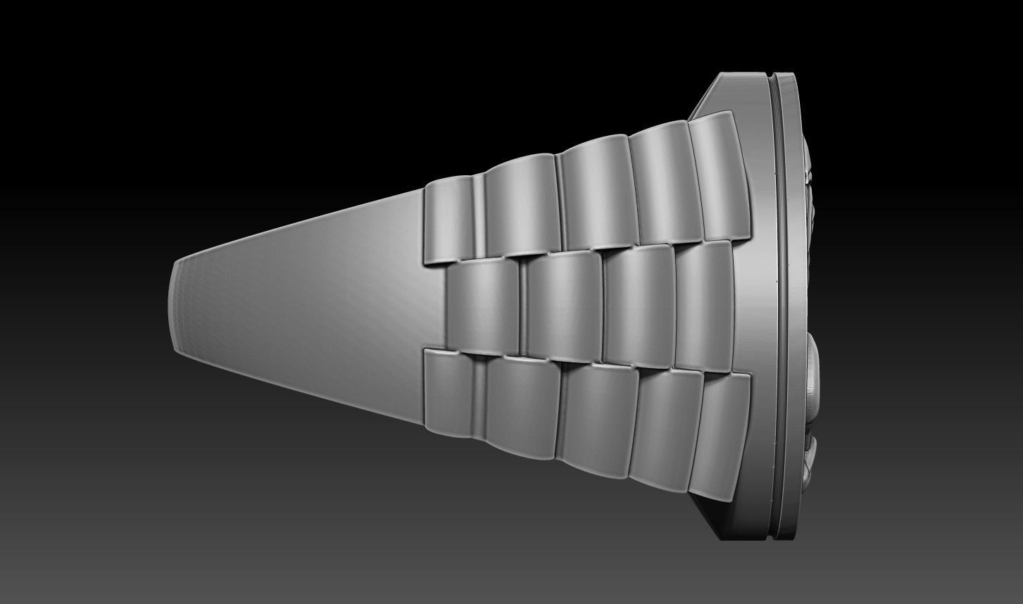 Mother and Baby Ring 3D print model_7