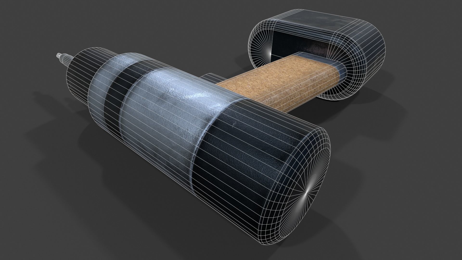 Cordless Drill V02 - Low Poly Low-poly 3D model_27