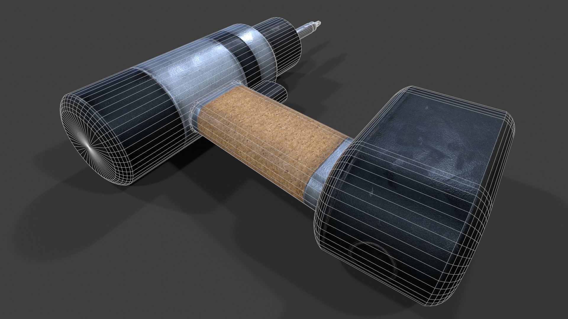 Cordless Drill V02 - Low Poly Low-poly 3D model_25