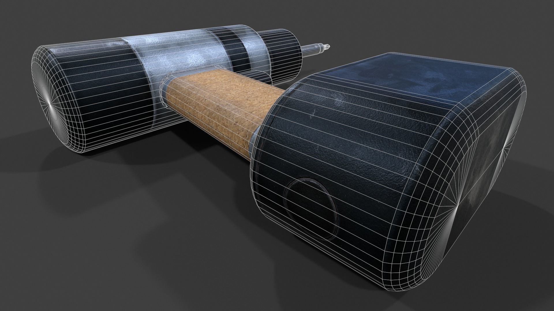 Cordless Drill V02 - Low Poly Low-poly 3D model_35