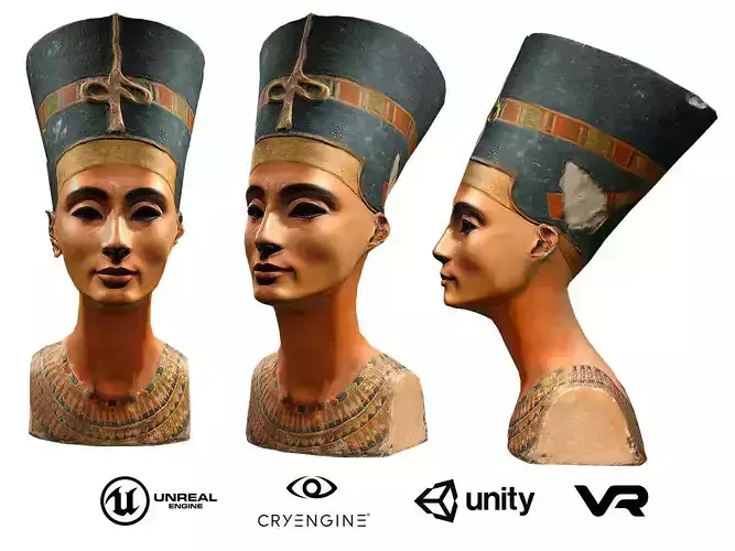 The bust of Nefertiti