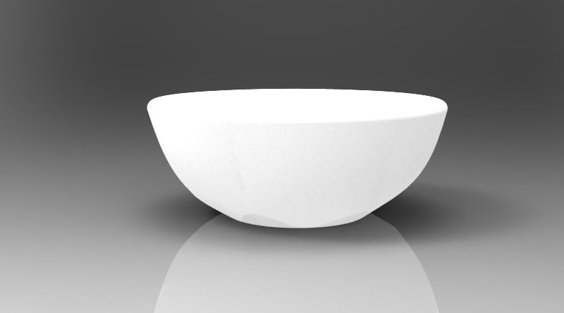 Bowl glass cup Free 3D model_2
