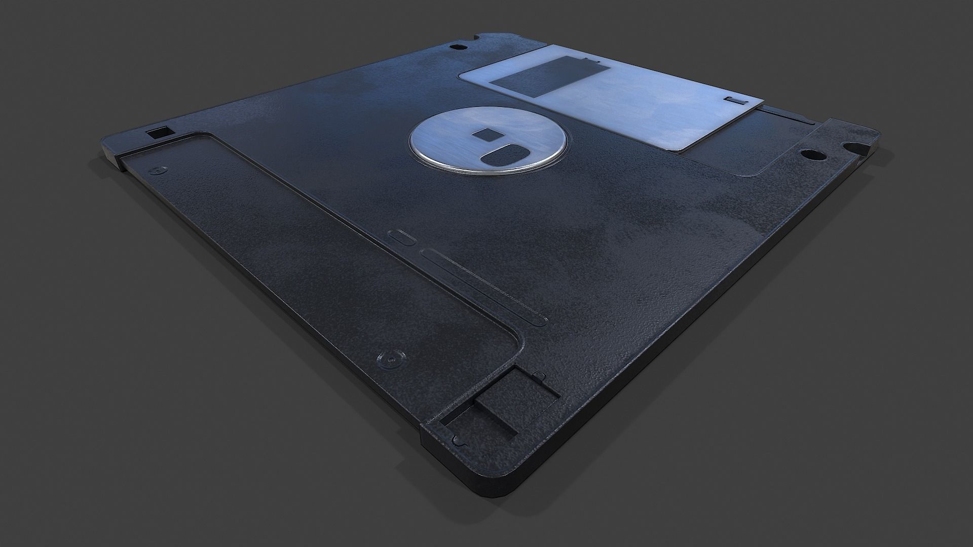 Floppy Disk - Low Poly Low-poly 3D model_26