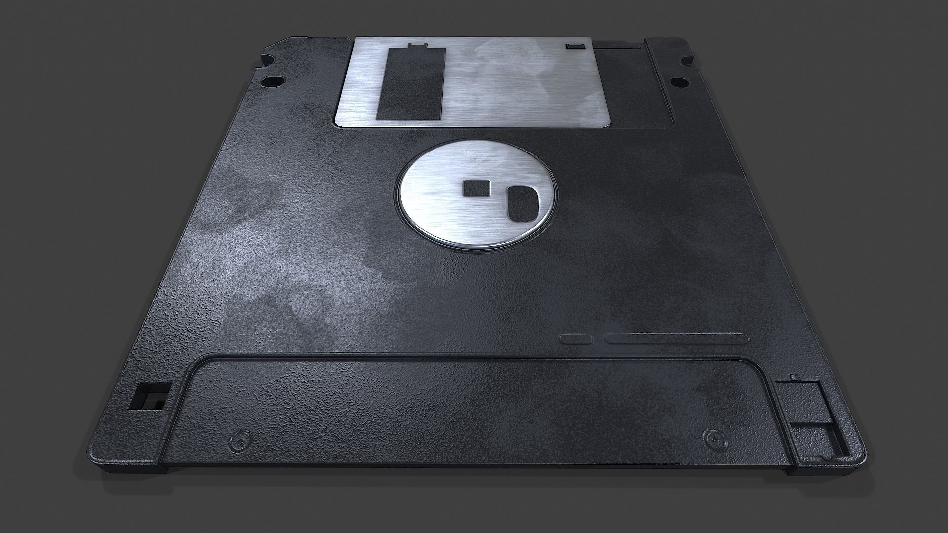 Floppy Disk - Low Poly Low-poly 3D model_12