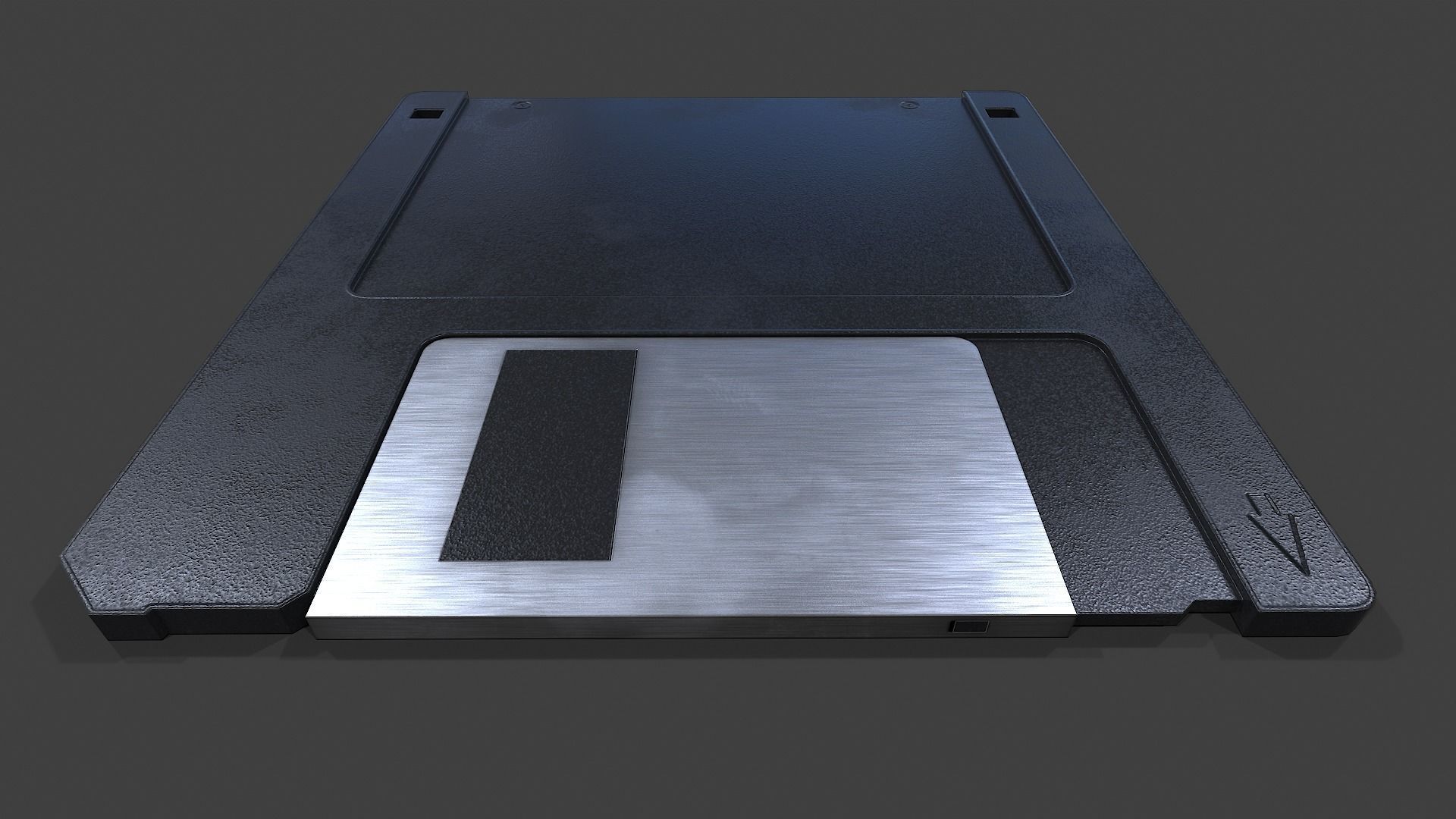 Floppy Disk - Low Poly Low-poly 3D model_8