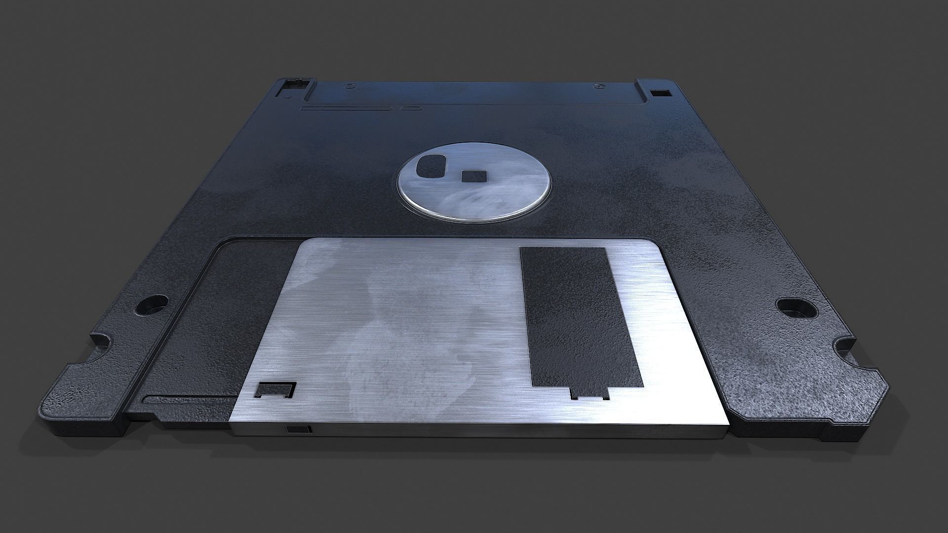 Floppy Disk - Low Poly Low-poly 3D model_20