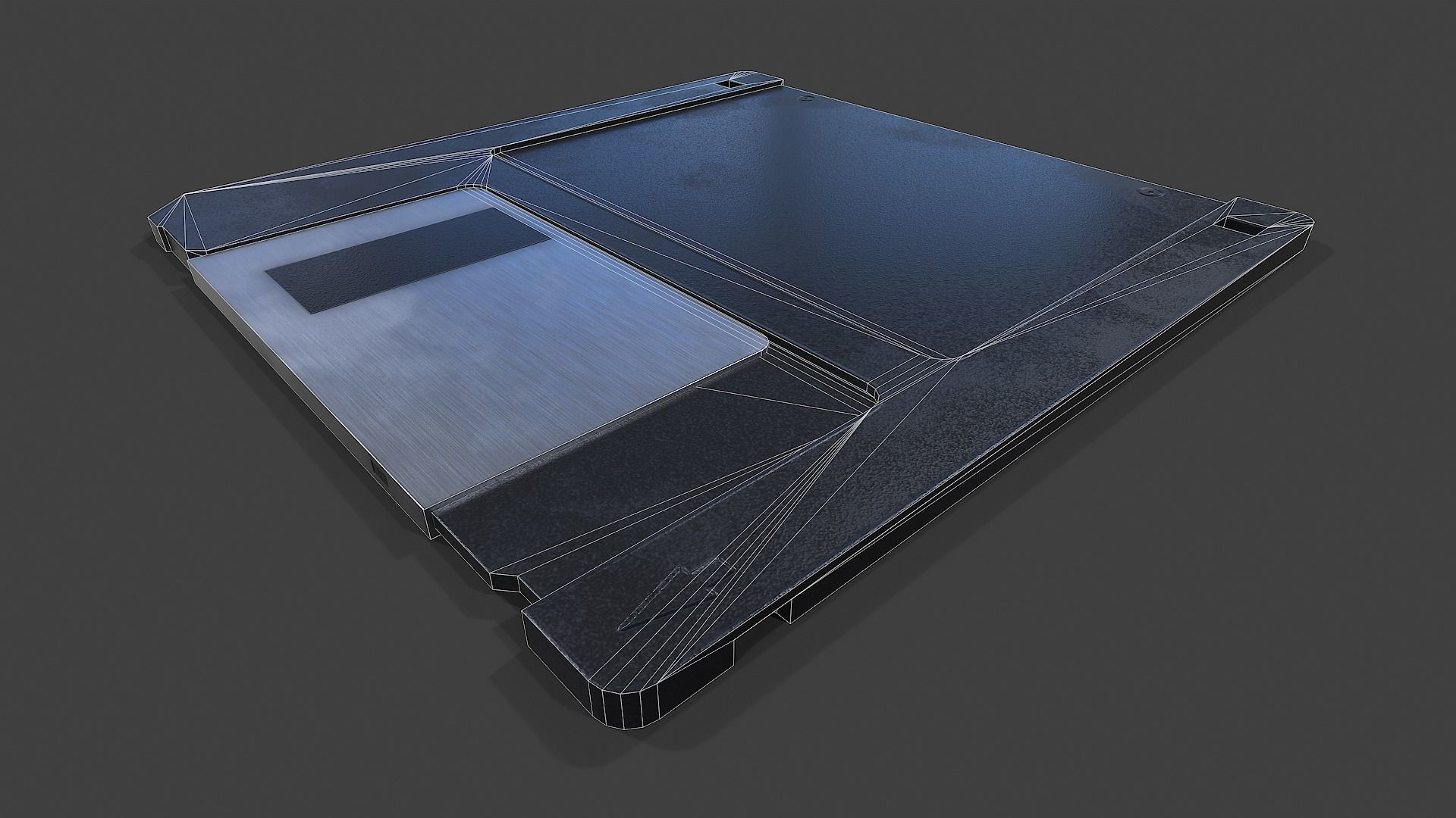 Floppy Disk - Low Poly Low-poly 3D model_7