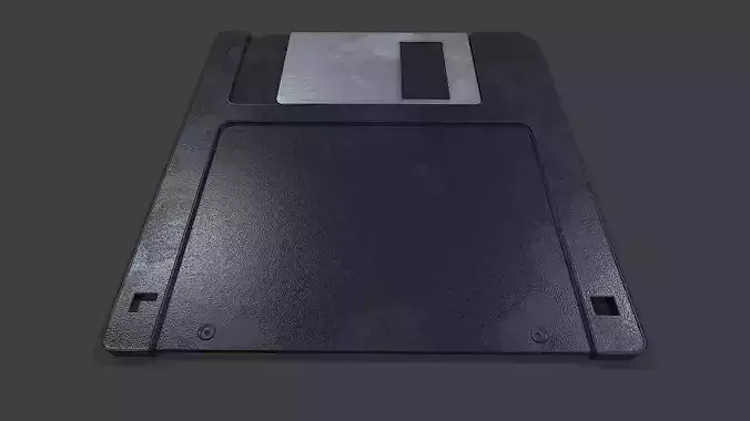 Floppy Disk - Low Poly Low-poly 3D model