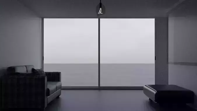 Rooms empty room with ocean