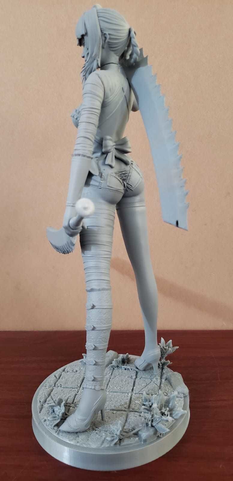 Kaine - 2B Nier Replicant for 3D print - pre supported included 3D print model_8