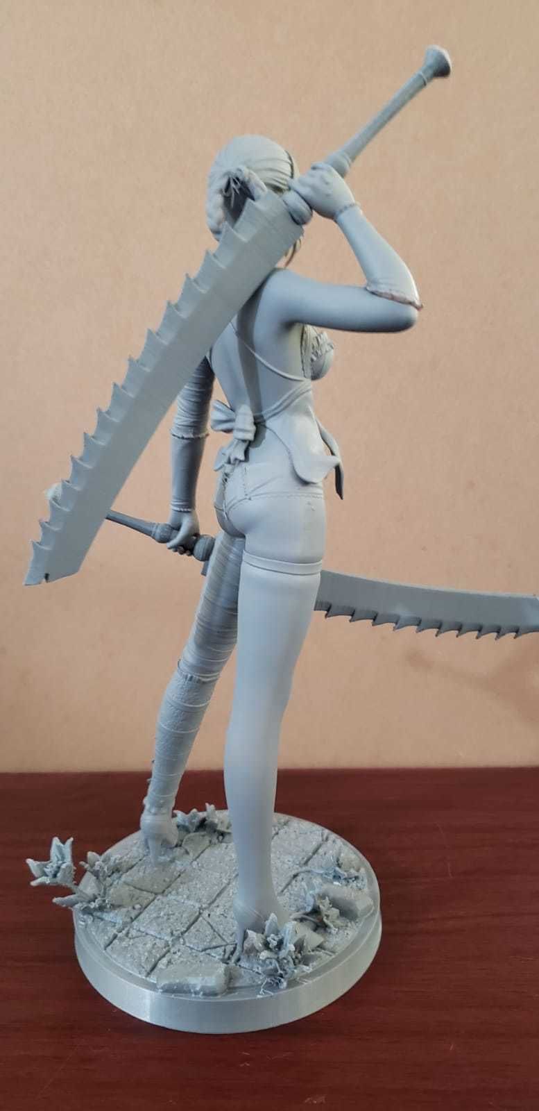 Kaine - 2B Nier Replicant for 3D print - pre supported included 3D print model_9