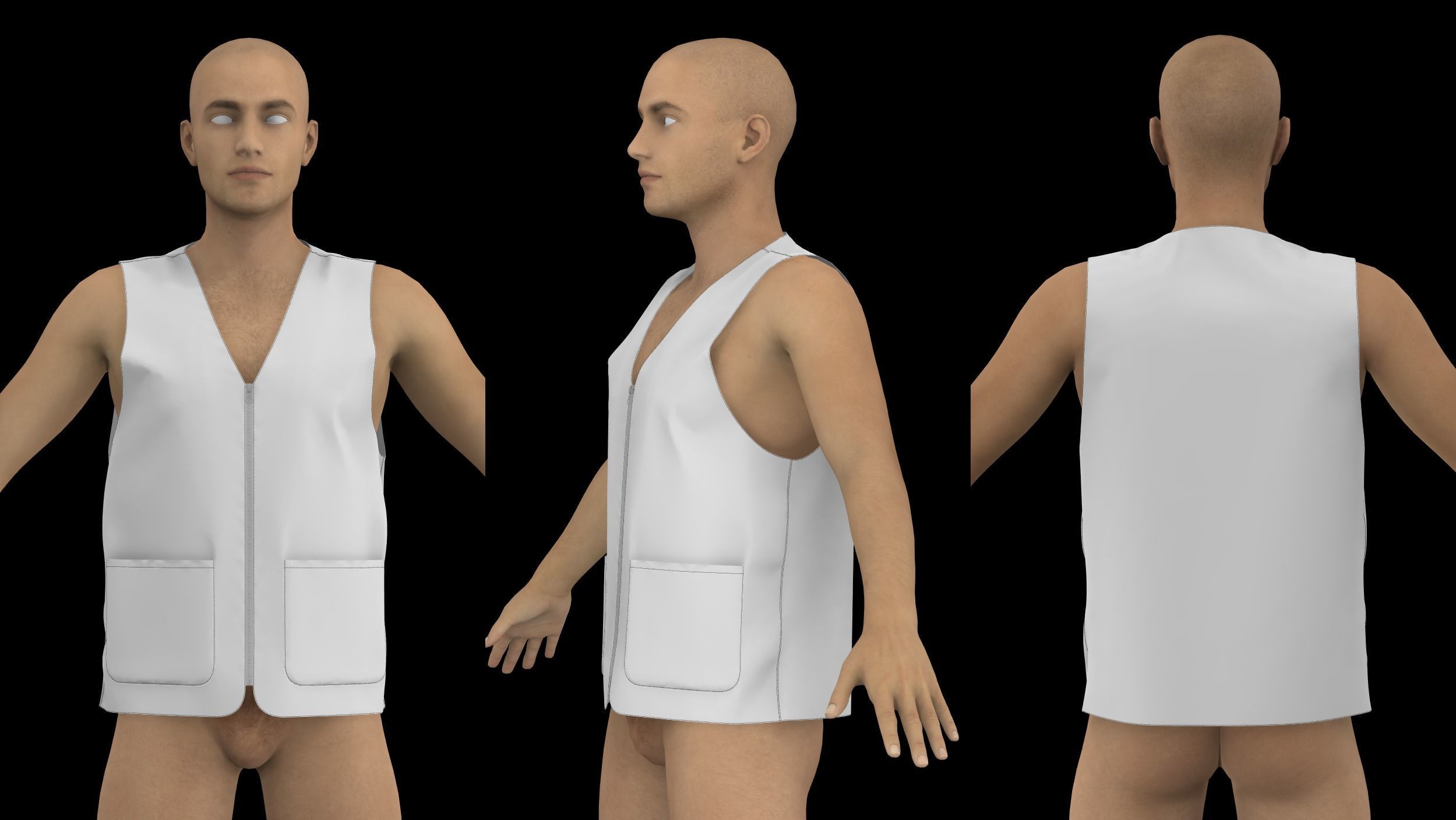 MALE CLOTHES PACK 2021 genesis 8 highpoly 3D model_6