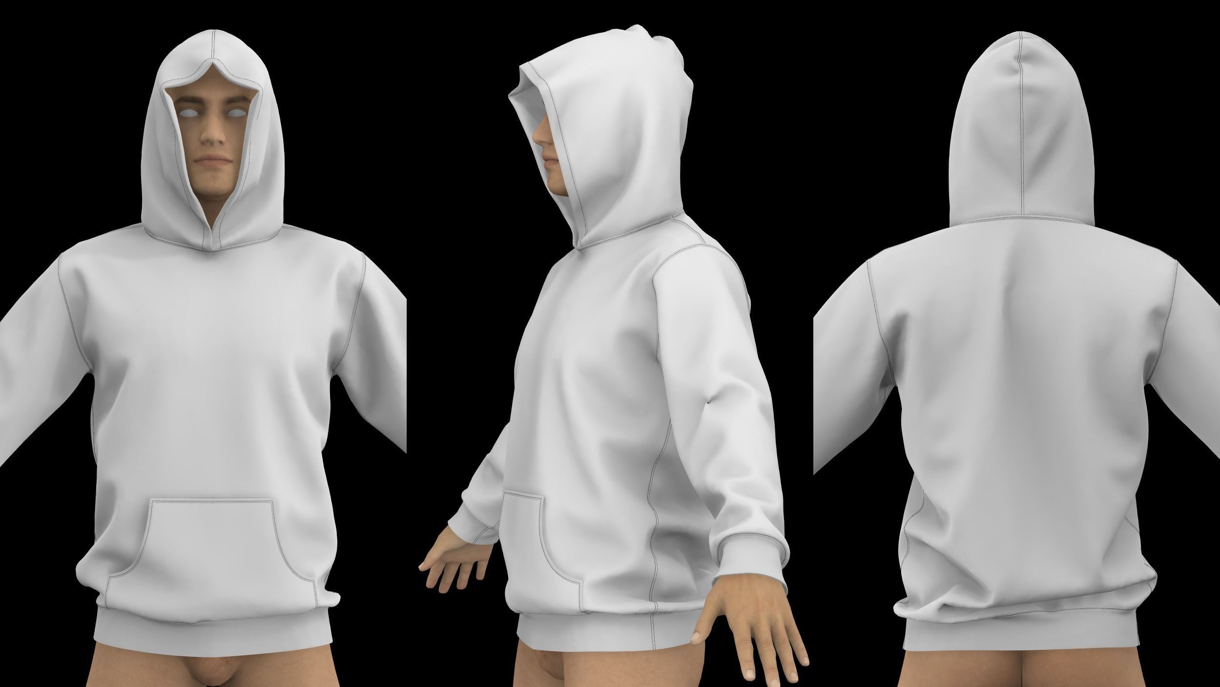 MALE CLOTHES PACK 2021 genesis 8 highpoly 3D model_12