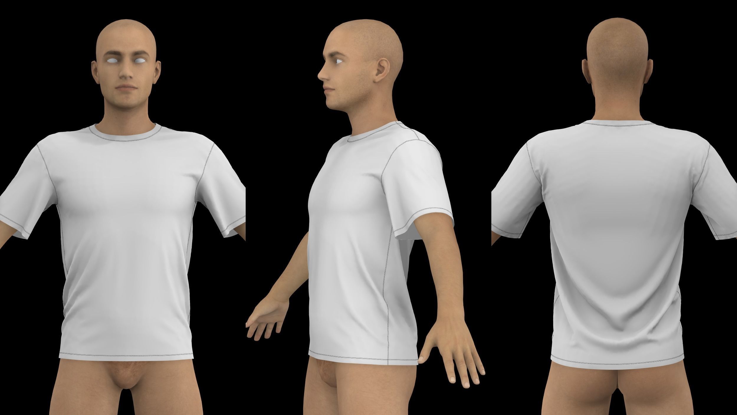 MALE CLOTHES PACK 2021 genesis 8 highpoly 3D model_4