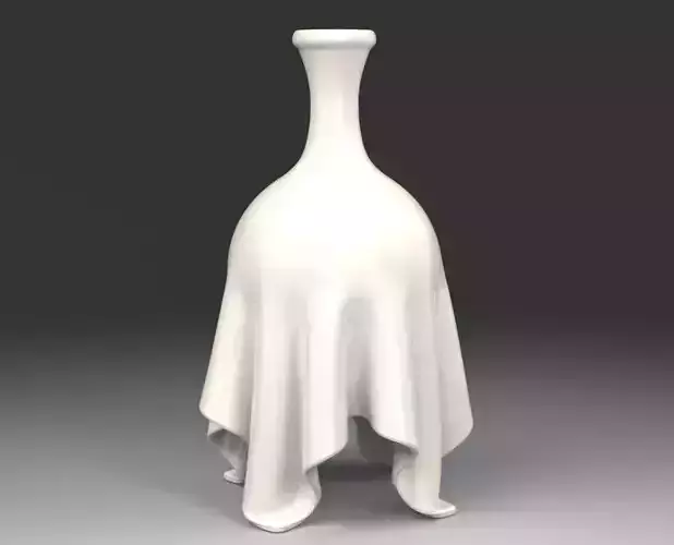 Cloth Vase STL for