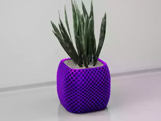 PLANT POT HOLDER 100  3D print model