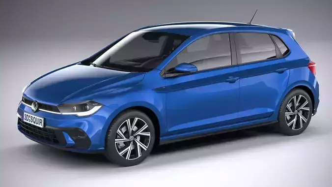 Volkswagen Polo 2022 3D model