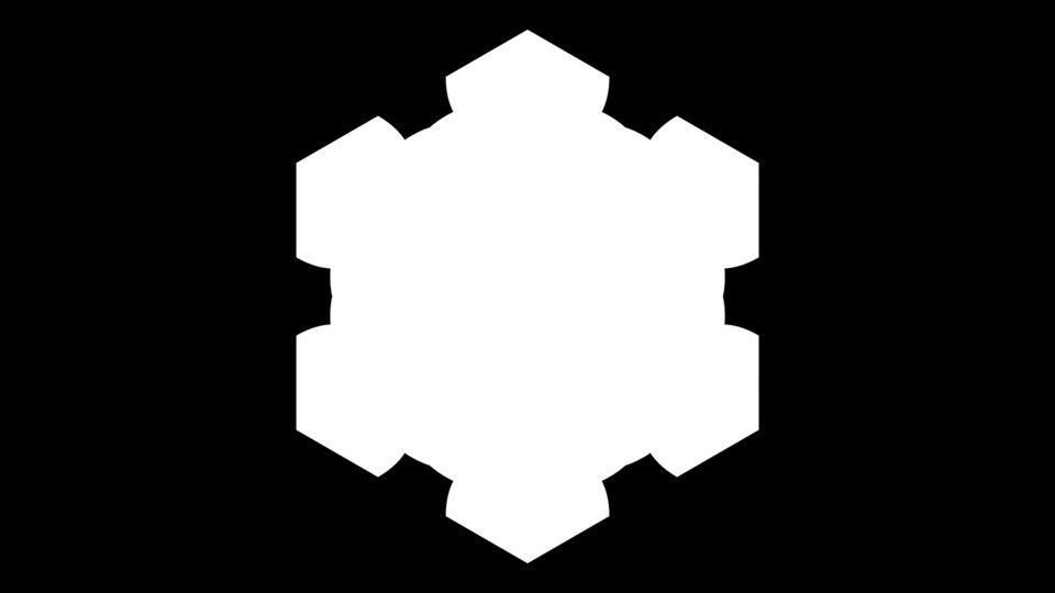 FCC unit cell Free 3D model_8