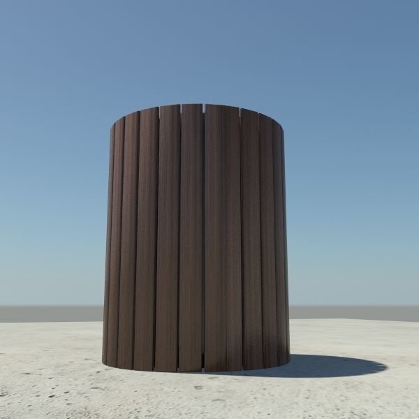 Garbage Can - Trash Bin 3D model_1