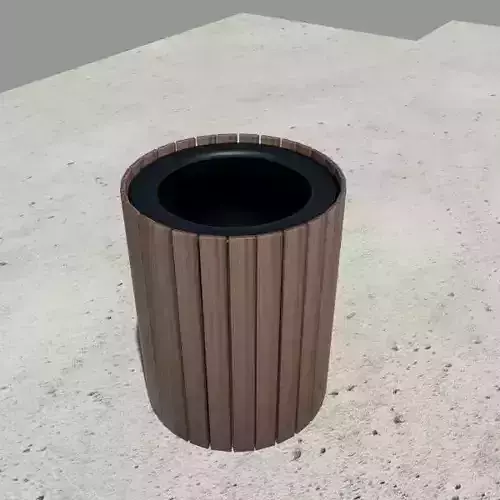 Garbage Can - Trash Bin 3D model