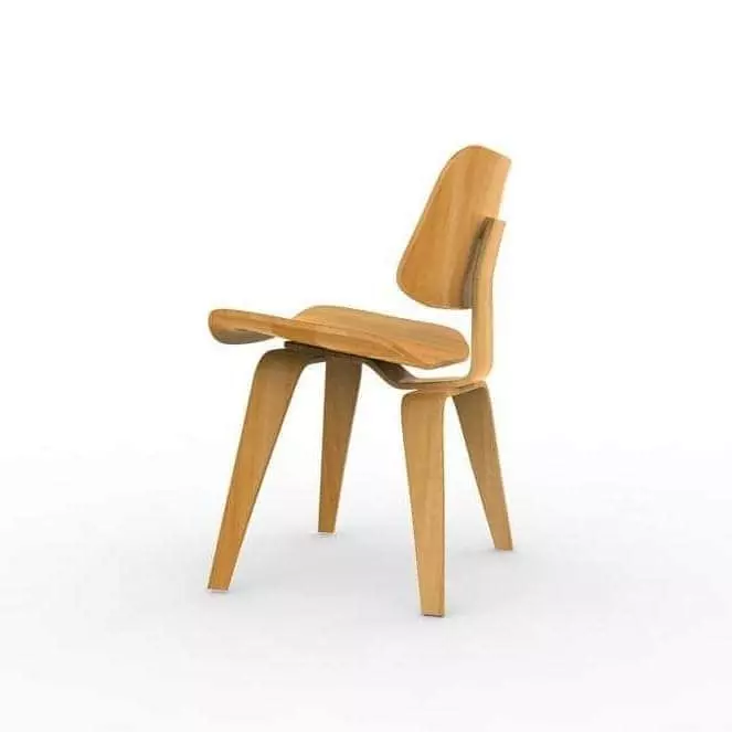 Chair Charles Eames 3D model_0