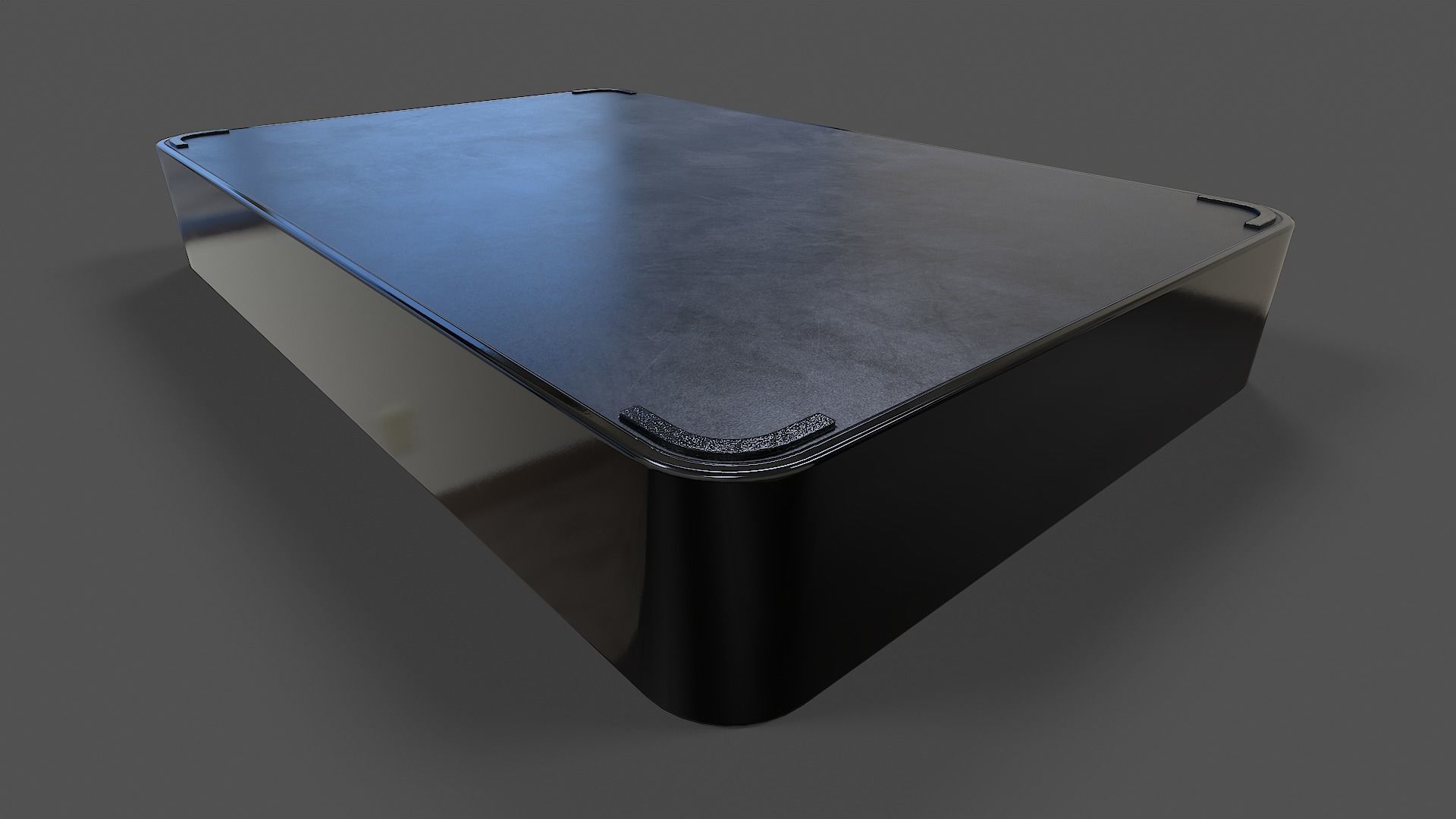 External Hard Drive Large V01 - Low Poly Low-poly 3D model_14
