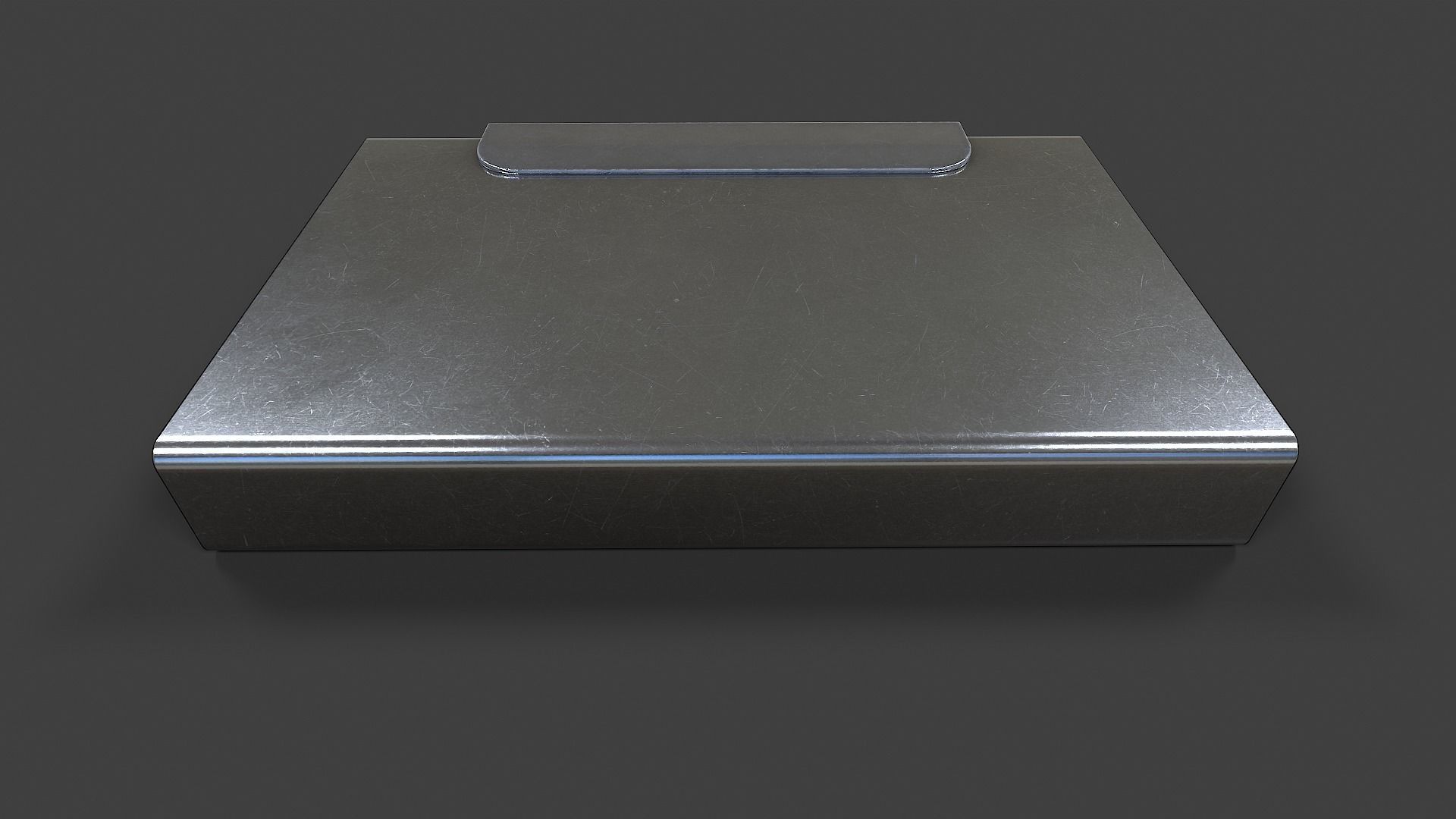 External Hard Drive Large V02 - Low Poly Low-poly 3D model_23