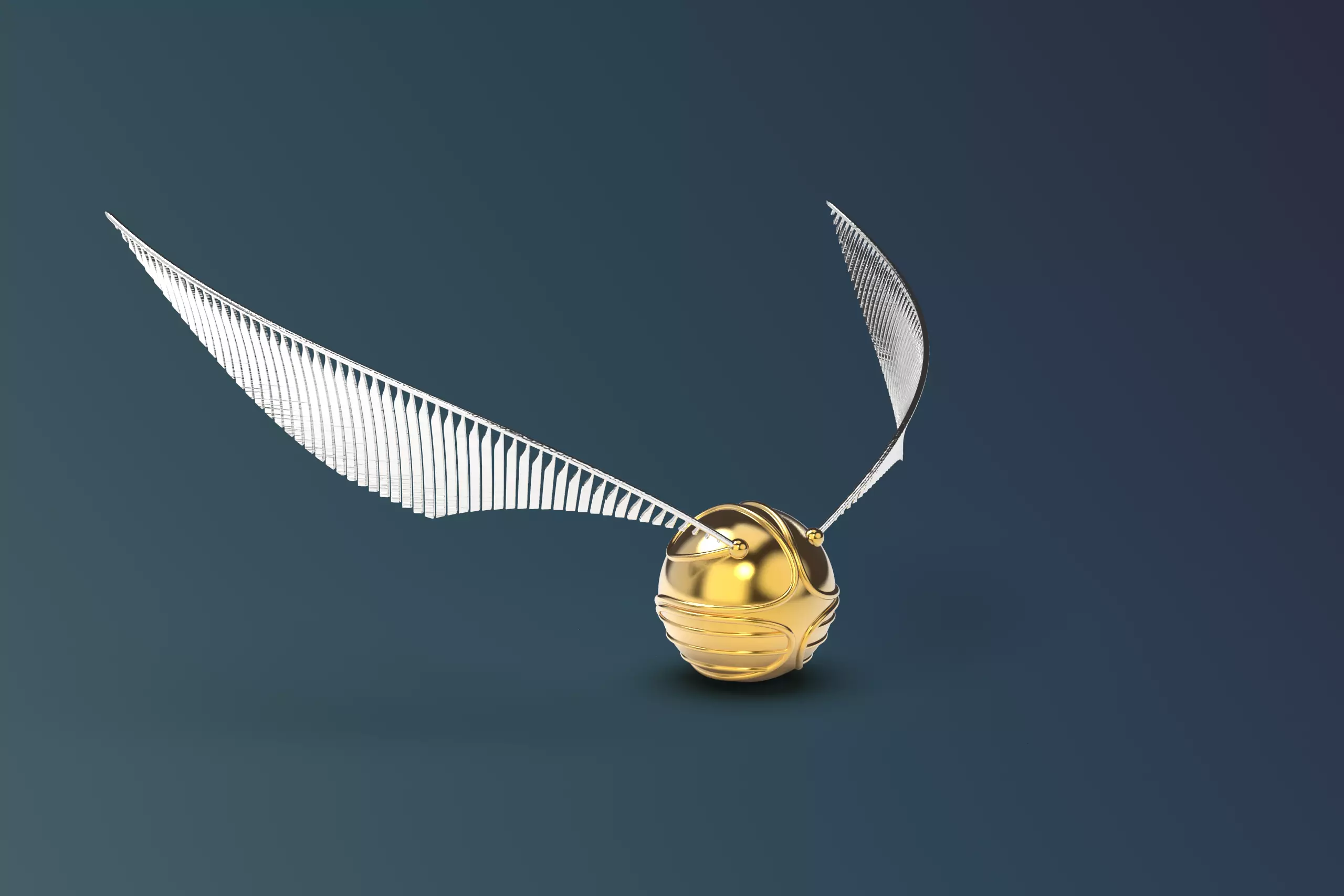 Golden Snitch - Harry Potter 3D print model_0