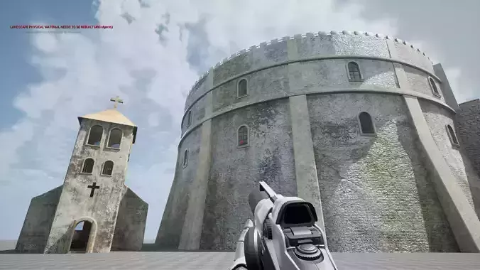Castle and Church 3D Model Collection