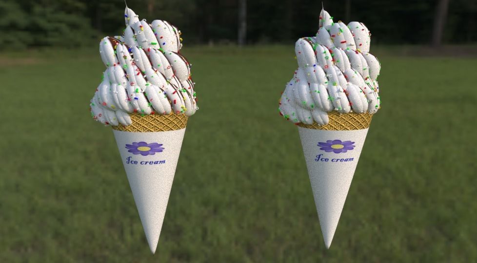 New shape ice cream 3D print model_5