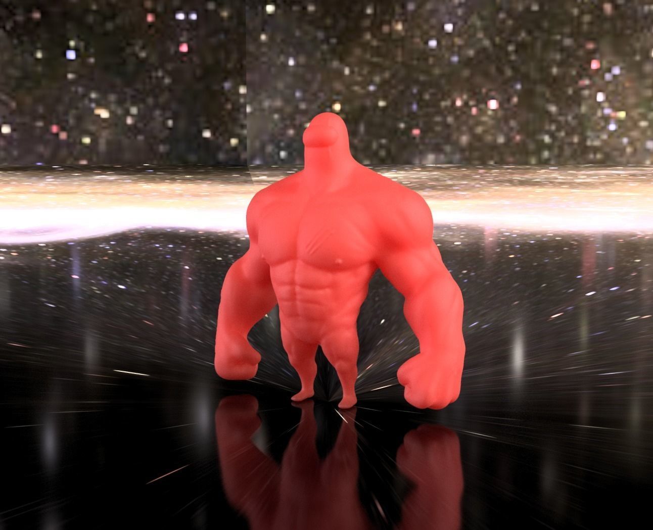 Among Us Muscled Mamadisimo 3D print model_7