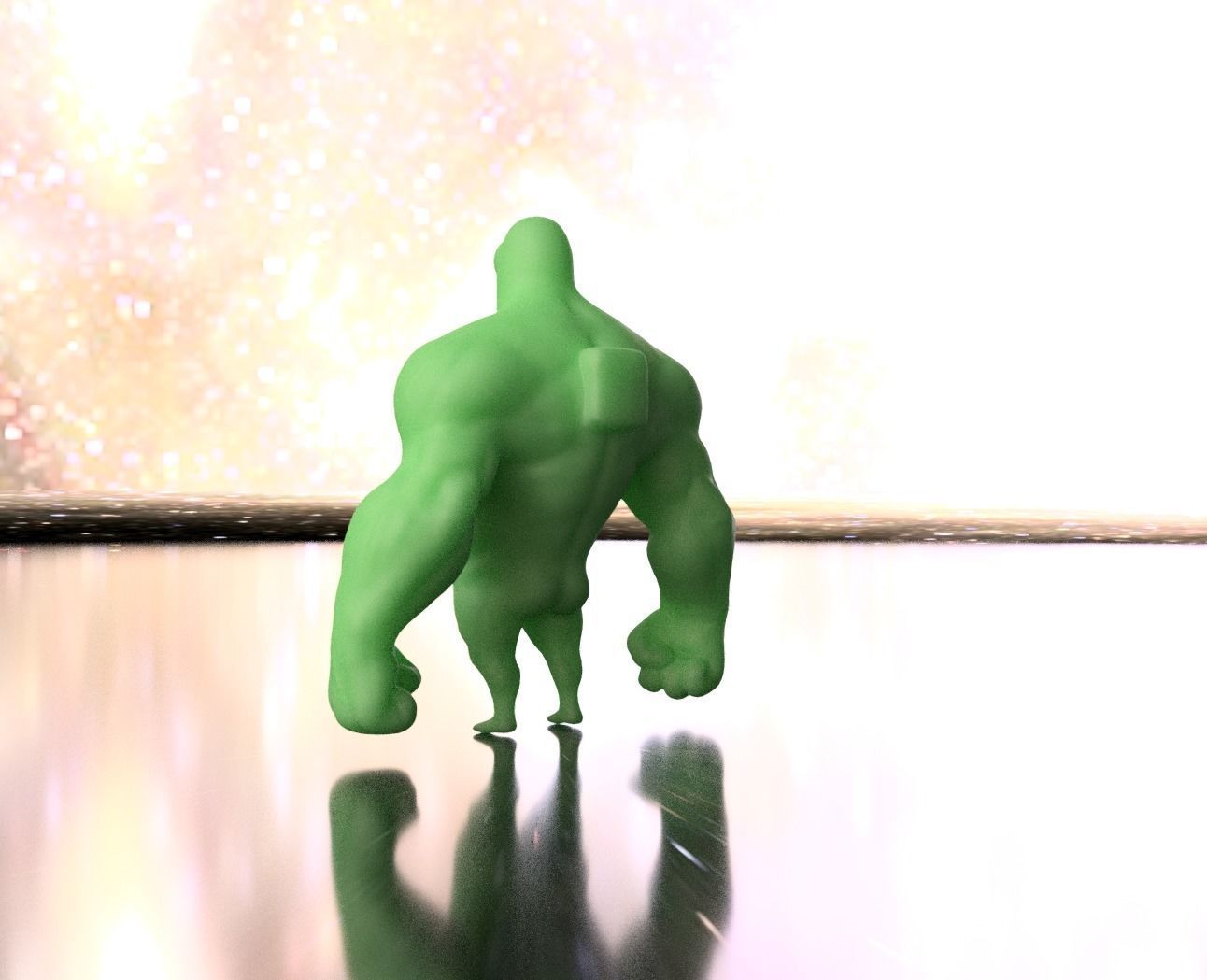 Among Us Muscled Mamadisimo 3D print model_5