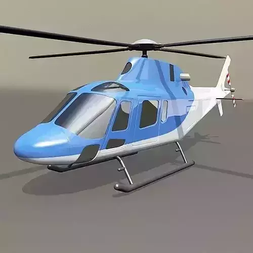 Agusta Westland aw119 Koala helicopter 3D model