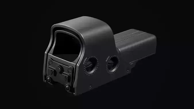 Eotech 512 Scope Low-poly 3D model