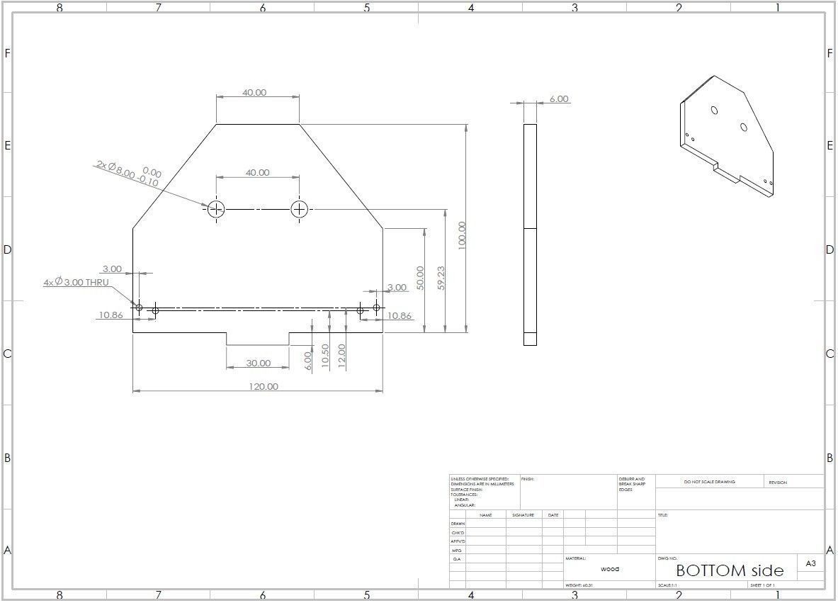 Wood Single Wine Box 02-gear structure 3D print model_3
