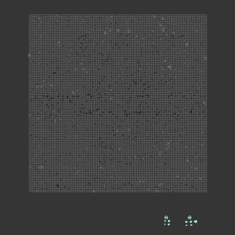 Grass for landscape 3D model_8