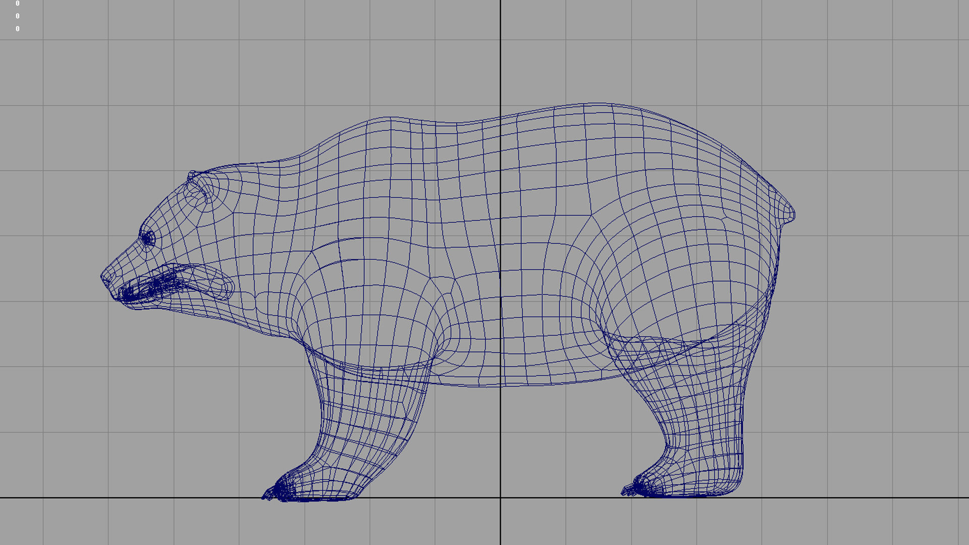 brown bear 3d model 3D model_4