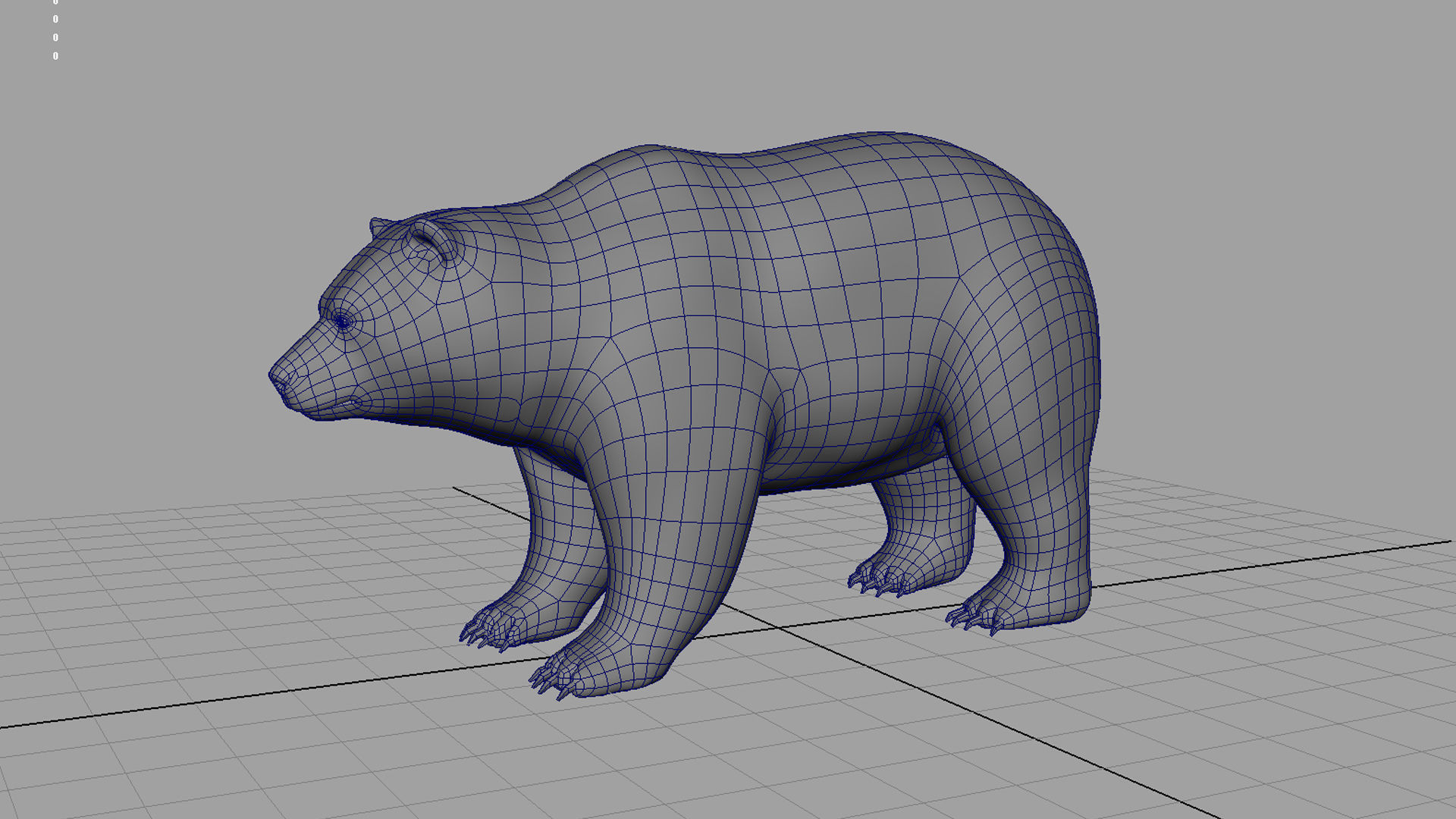 brown bear 3d model 3D model_5