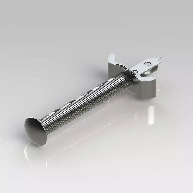 Hilt metal screw Free 3D model