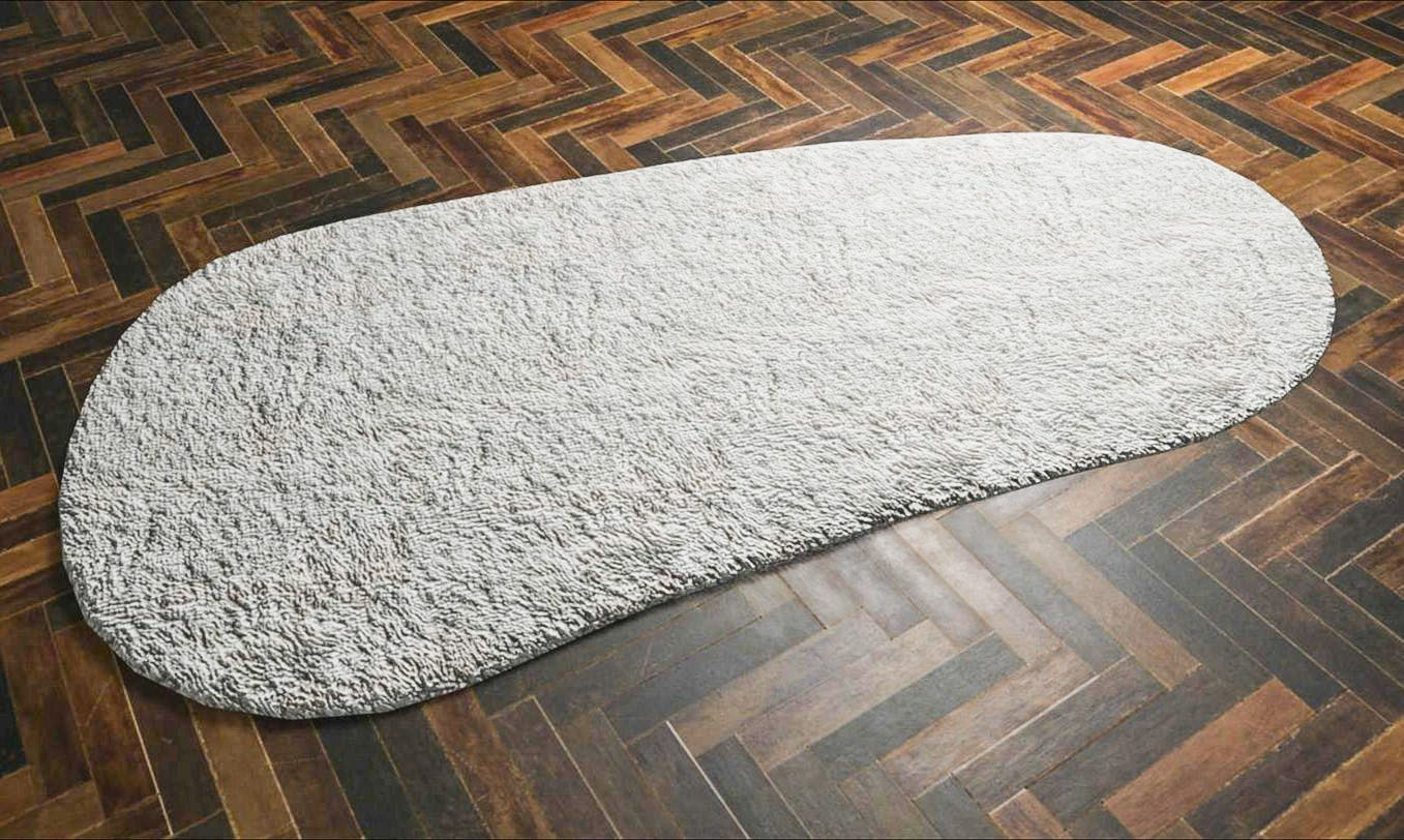 Fur Rug 3D Model Low-poly 3D model_1