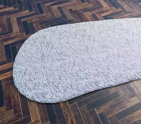 Fur Rug 3D Model Low-poly 3D model