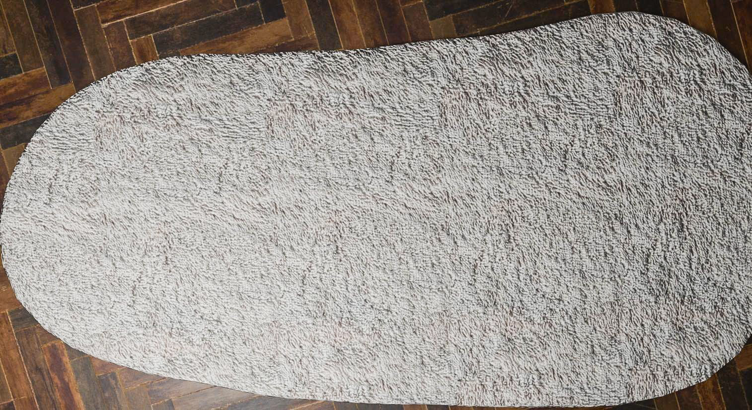 Fur Rug 3D Model Low-poly 3D model_7