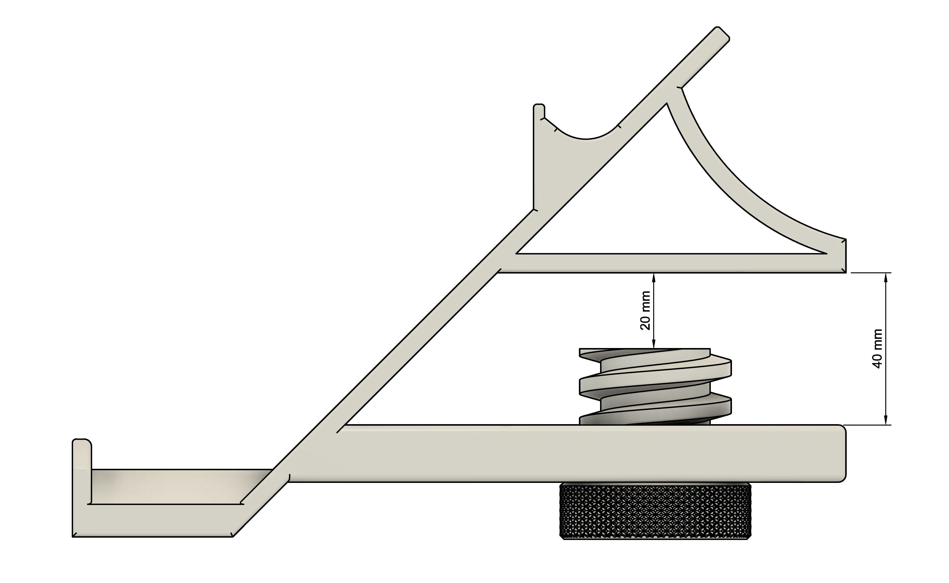 Headphones and Xbox controller holder 3D print model_1