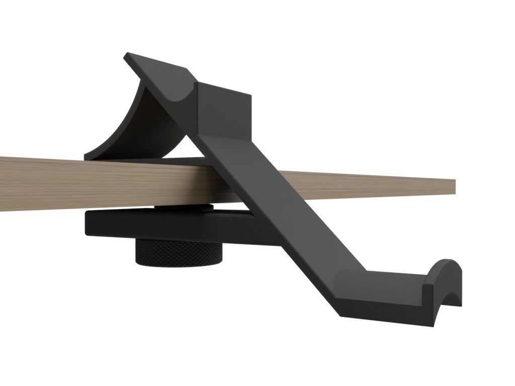 Headphones and Xbox controller holder 3D print model_3